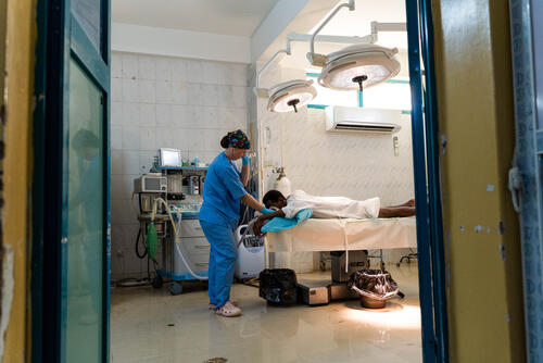 Emergency Surgical Team at Bashair Hospital Khartoum, Sudan
