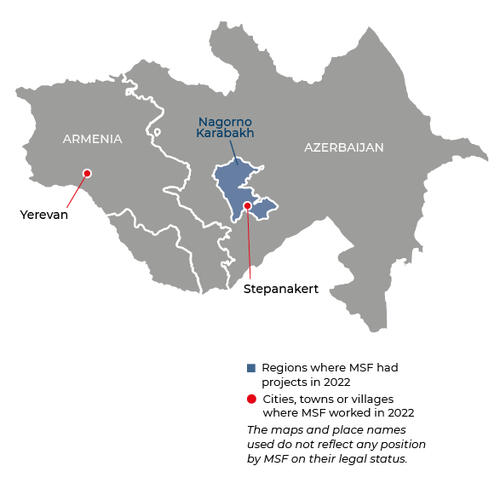 Armenia IAR map 2022