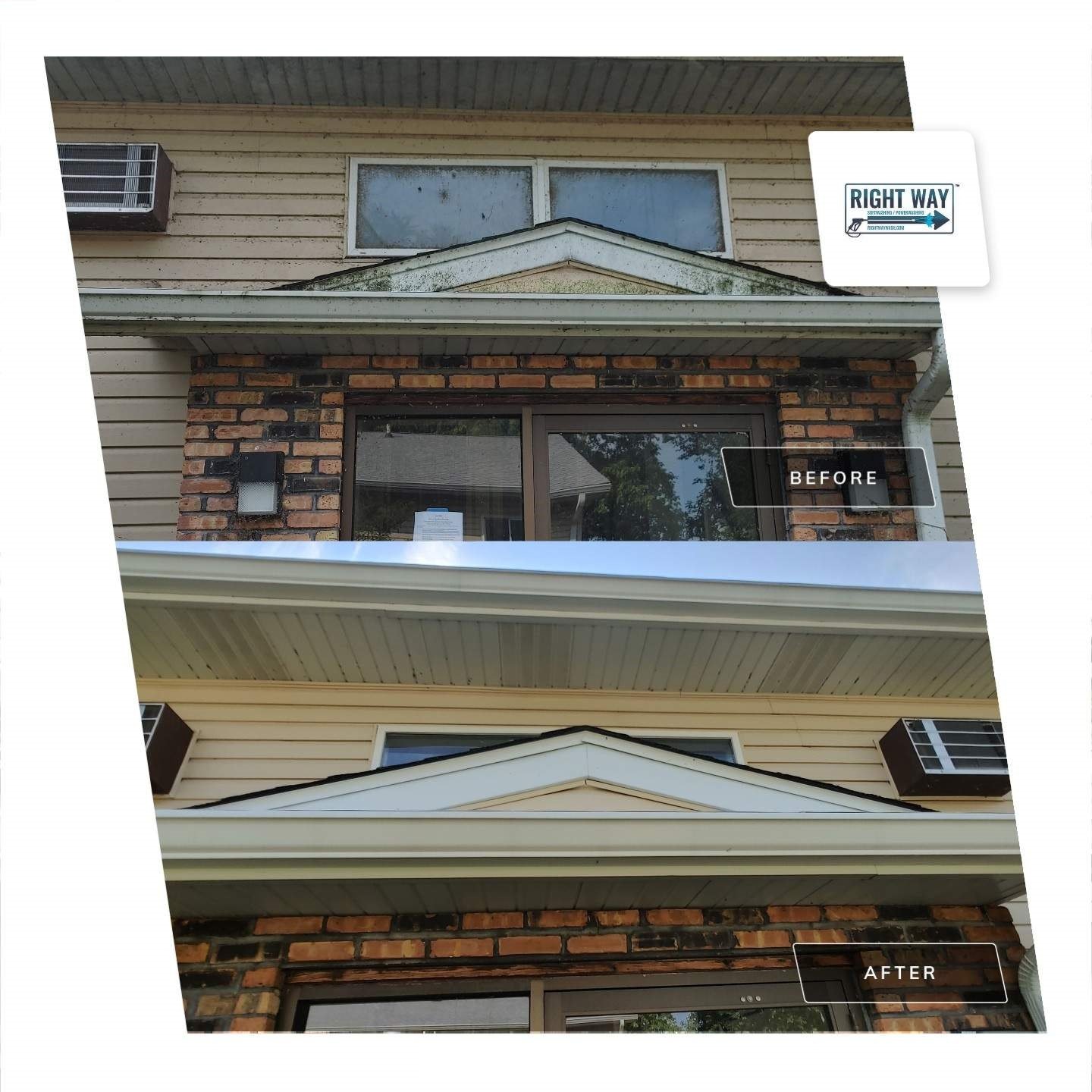 Commercial Building HOA Vinyl Siding & Aluminum Soffits SoftWash Oswego.jpg