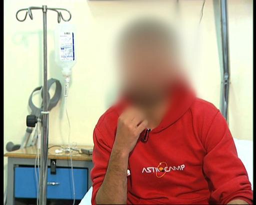 Syria, screen capture patients temoignage, MSF.