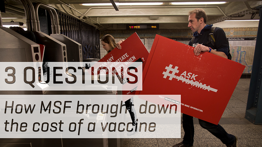 3 Questions: How MSF Brought Down the Price of the Pneumonia Vaccine, EN